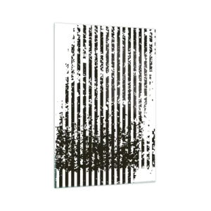 Glastavla - Bild på glas - Rytm och brus - 70x100 cm