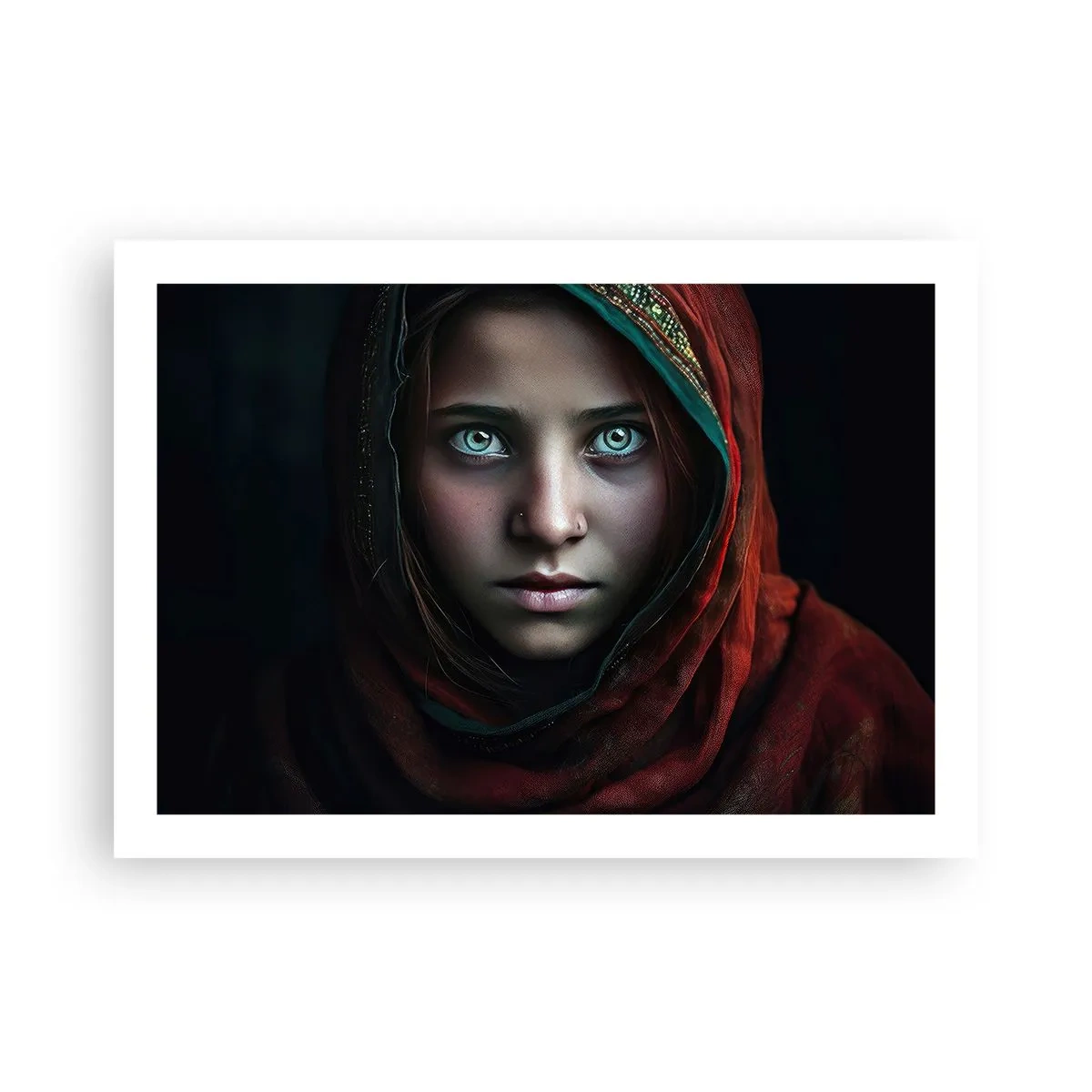 Affisch - Östlig prinsessa - 70x50 cm