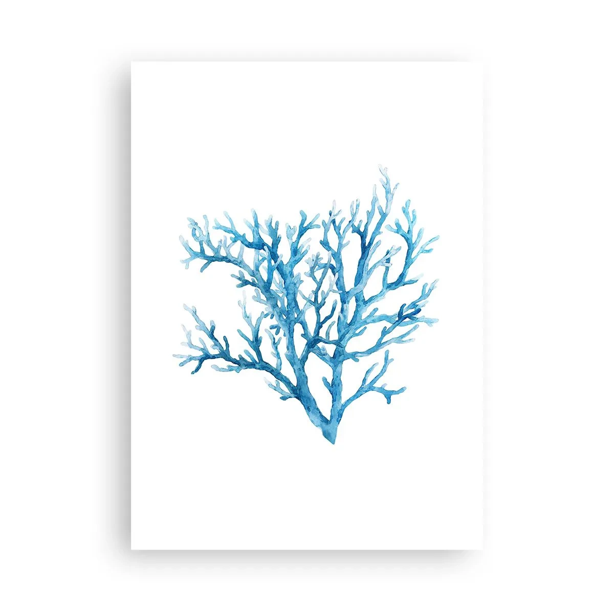 Affisch - Marin filigran - 50x70 cm