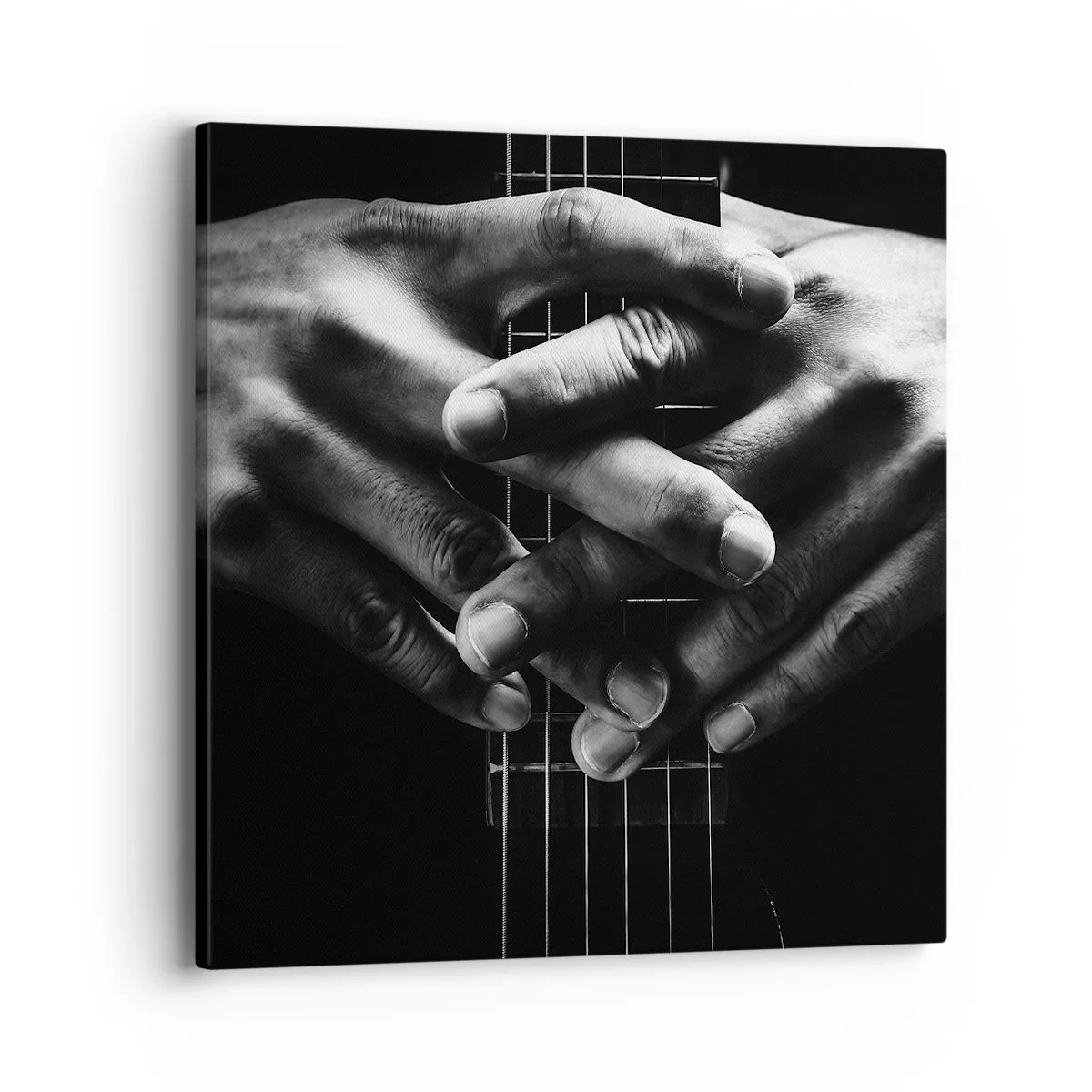 Canvastavla - Bild på duk - Artistens bön - 40x40 cm