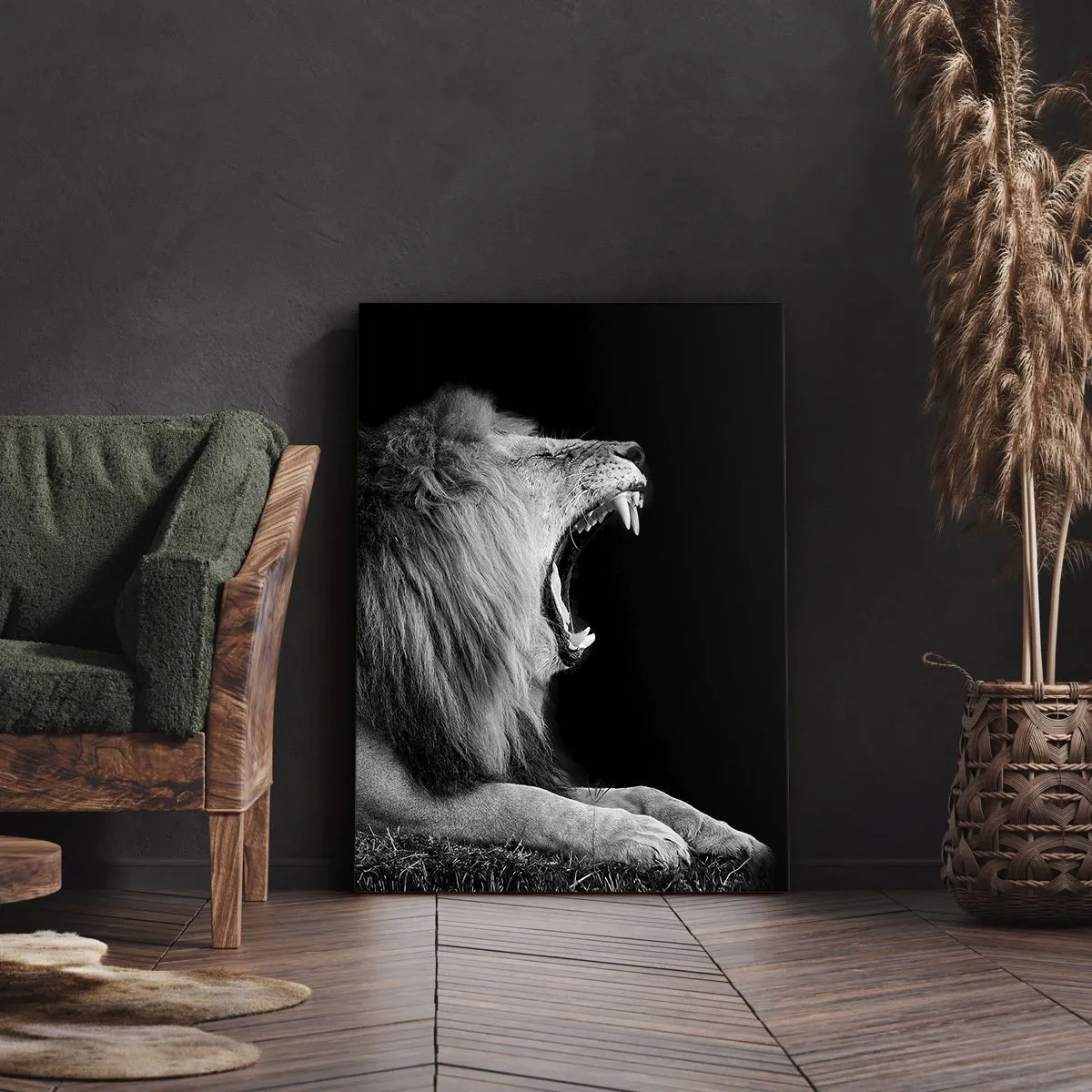 Canvastavla - Bild på duk - Utan någon tvekan - 50x70 cm