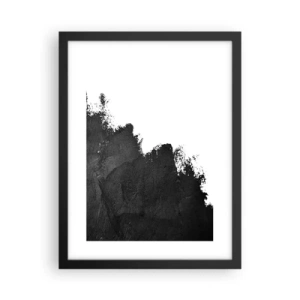 Affisch i svart ram - Element: jord - 30x40 cm