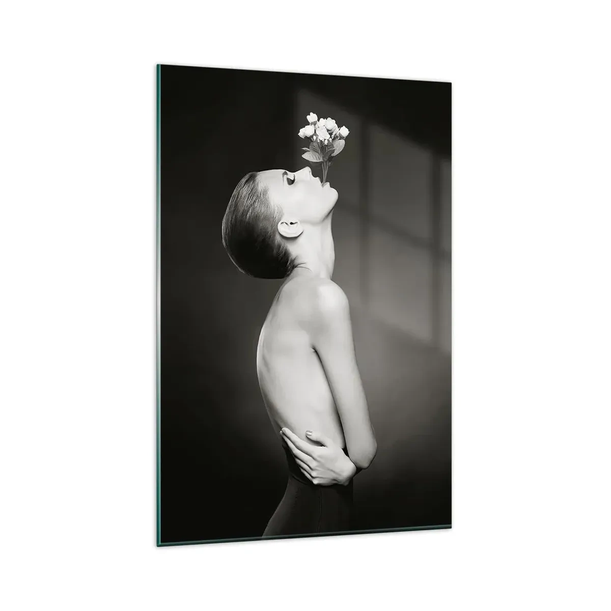 Glastavla - Bild på glas - Excentrisk elegans - 80x120 cm