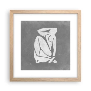 Affisch i ram av ljusek - I drömmarnas värld - 30x30 cm