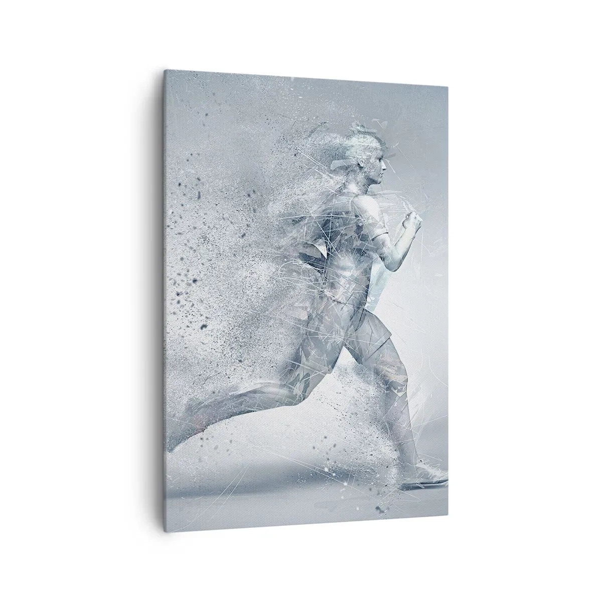 Canvastavla - Bild på duk - Kristallren energi - 70x100 cm