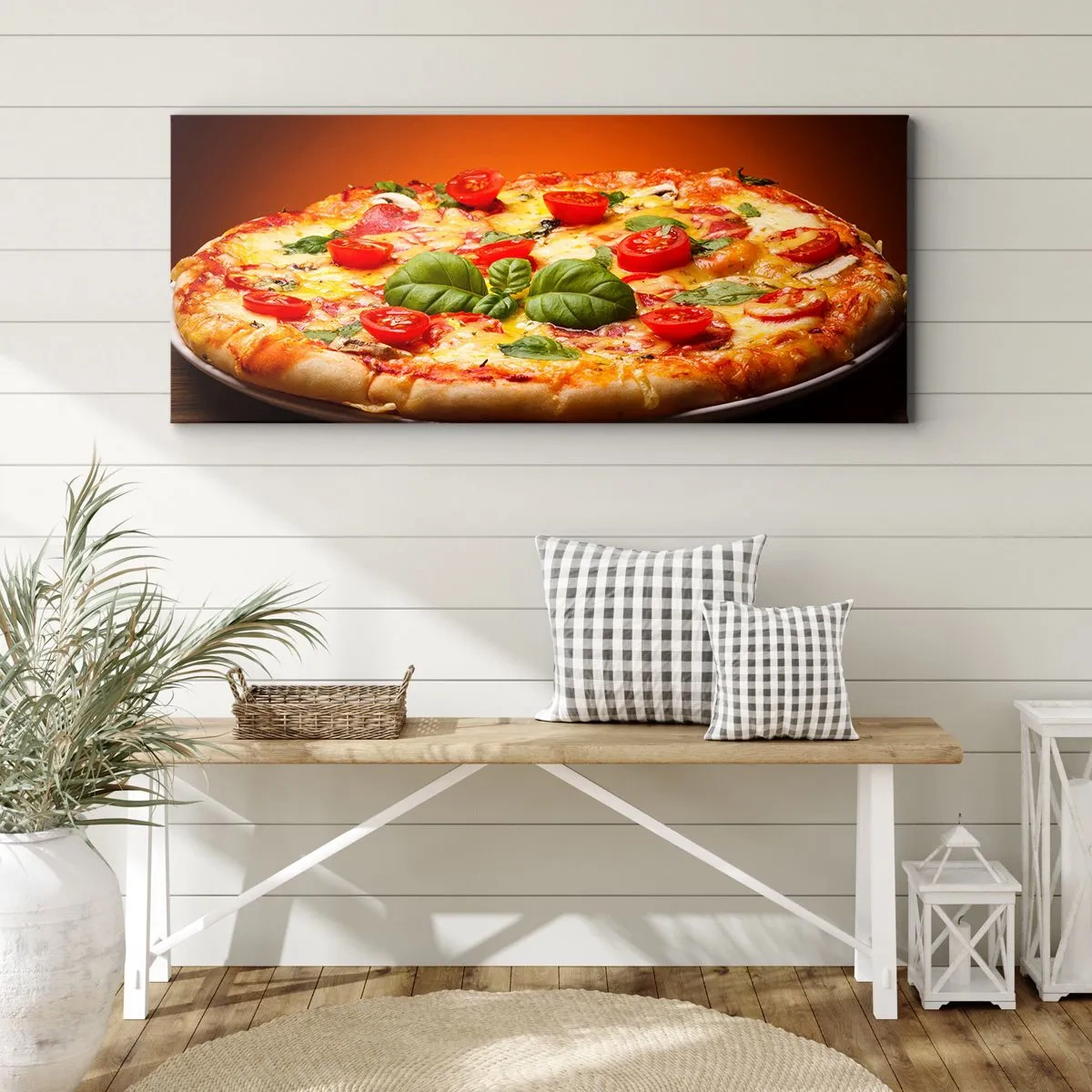 Canvastavla - Bild på duk - Mamma mia! - 100x40 cm
