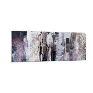 Glastavla - Bild på glas - De mystiska tre - 140x50 cm