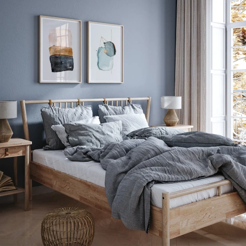 Light blue bedroom - Inspiration till sovrummet
