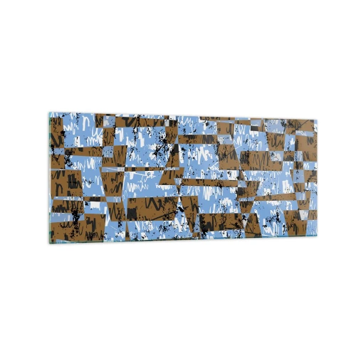Glastavla - Bild på glas - Icke-folkligt urklipp - 120x50 cm