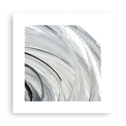 Affisch - Orbital komposition - 30x30 cm