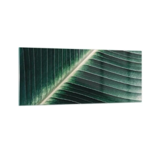 Glastavla - Bild på glas - Naturens rytm - 100x40 cm