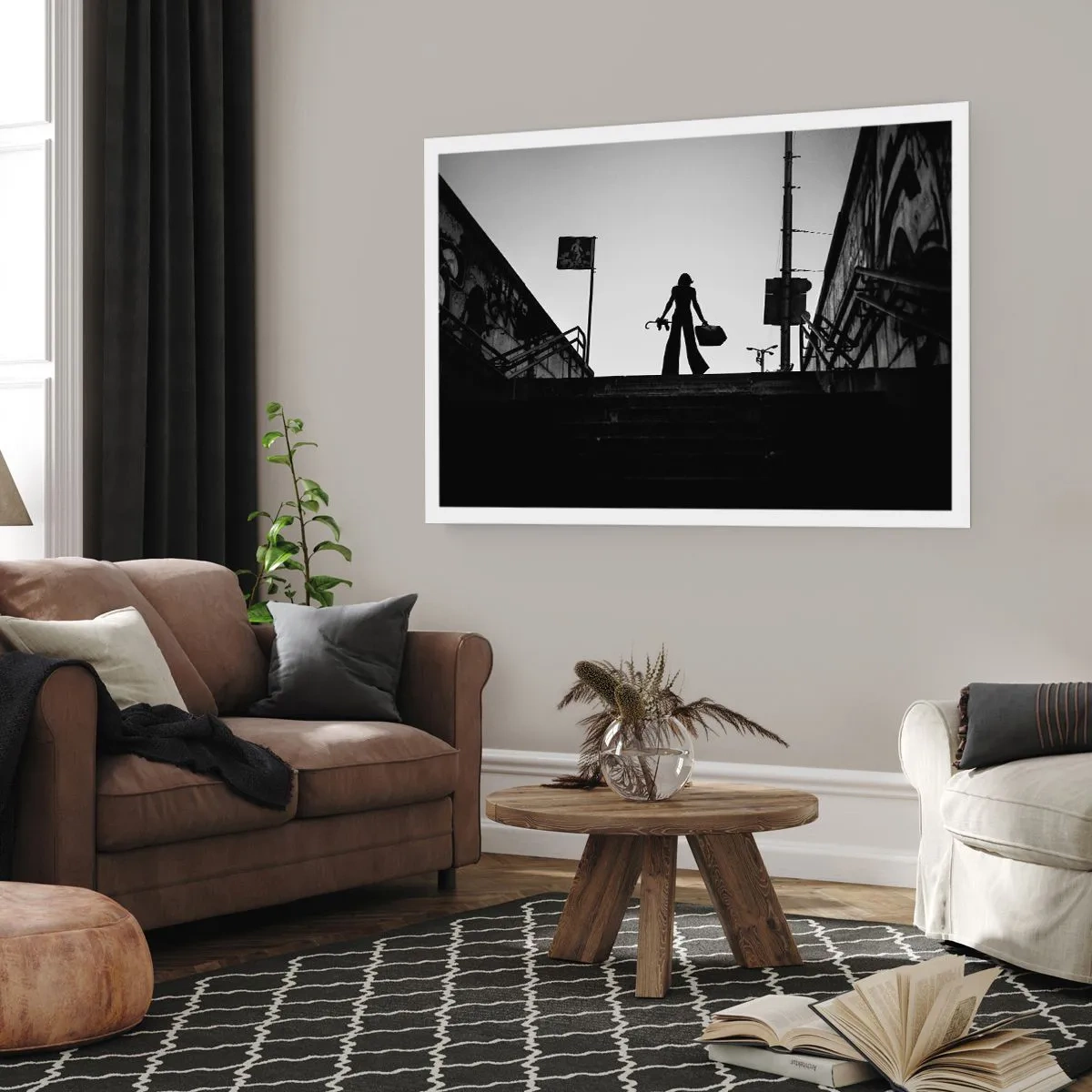 Affisch - Stadsvandring - 70x50 cm