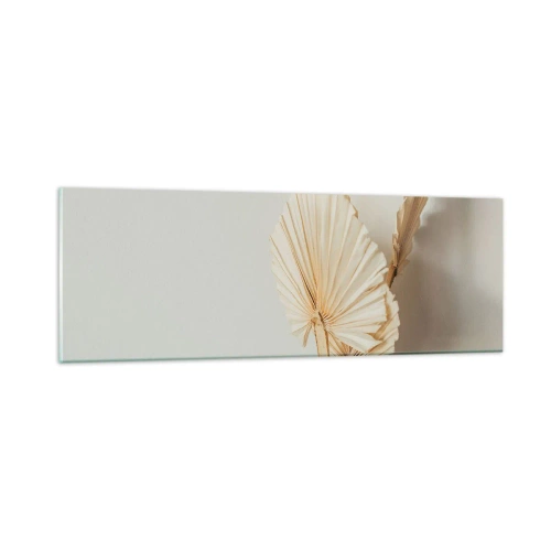 Glastavla - Bild på glas - När du behöver stillhet - 90x30 cm