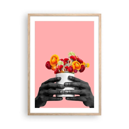 Affisch i ram av ljusek - Livets apoteos - 50x70 cm