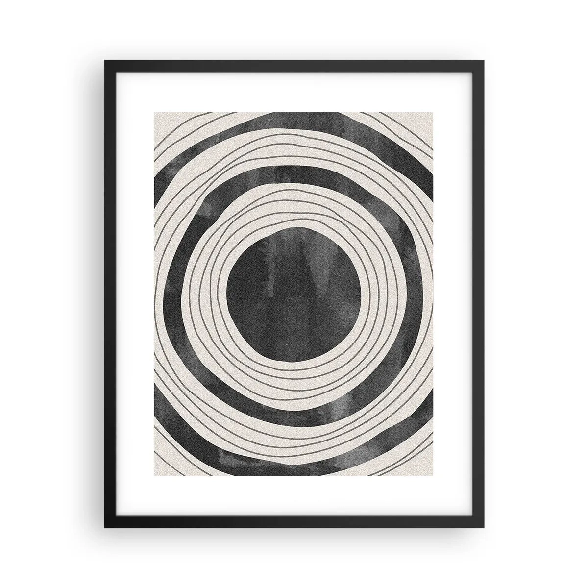 Affisch i svart ram - I själva kärnan - 40x50 cm