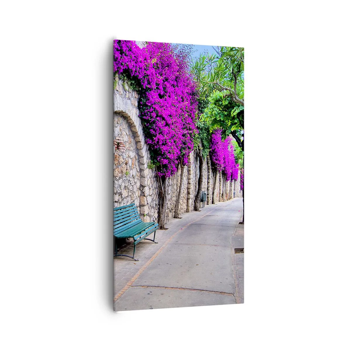 Canvastavla - Bild på duk - Låt oss träffas snarast möjligt - 65x120 cm