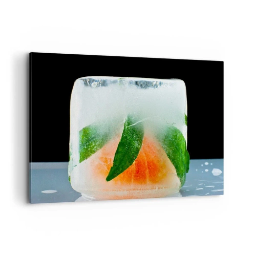 Canvastavla - Bild på duk - Fräschhet och svalka - 120x80 cm