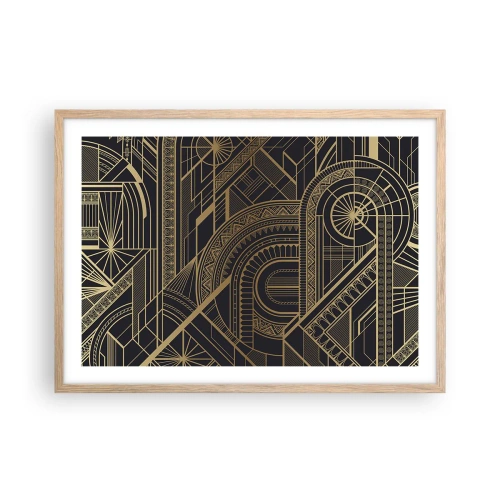 Affisch i ram av ljusek - Koncept, idéer, planer - 70x50 cm