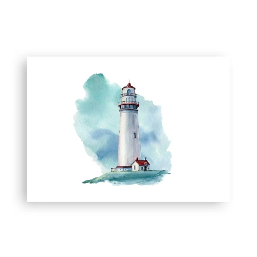 Affisch - Milda syster av det blåa - 70x50 cm