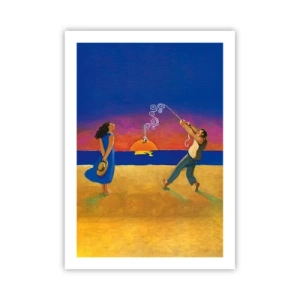 Affisch - Mer än en stjärna från himlen - 50x70 cm