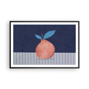 Affisch i svart ram - Konvexitet och planhet - 91x61 cm