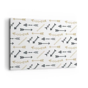 Canvastavla - Bild på duk - Pilbågsskyttens sömn - 120x80 cm