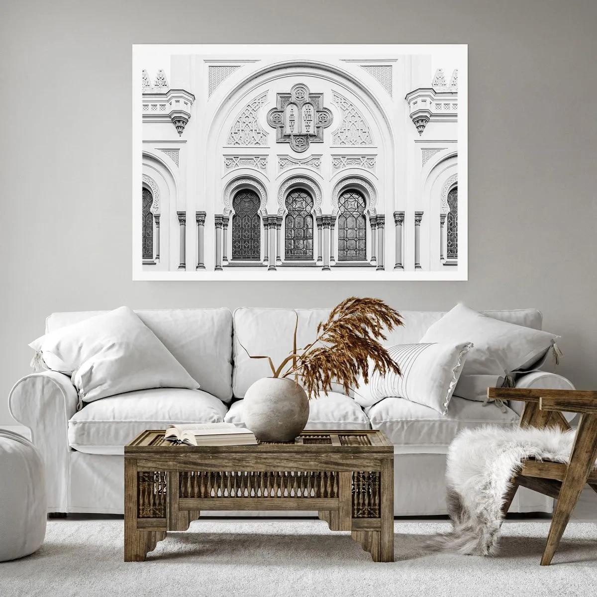 Affisch - På gränsen mellan kulturer - 91x61 cm