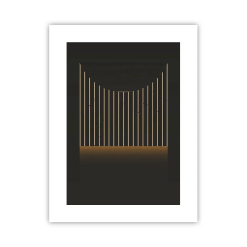 Affisch - Utforska mörkret - 30x40 cm