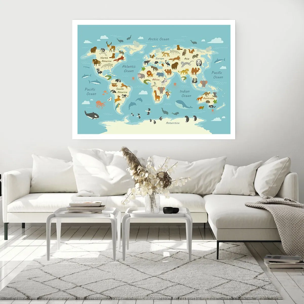 Affisch - Goda grannar - 70x50 cm