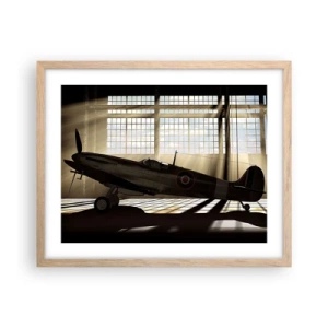 Affisch i ram av ljusek - Kämpens vila - 50x40 cm