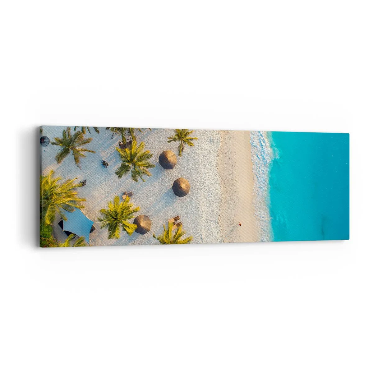 Canvastavla - Bild på duk - Välkommen till paradiset - 90x30 cm