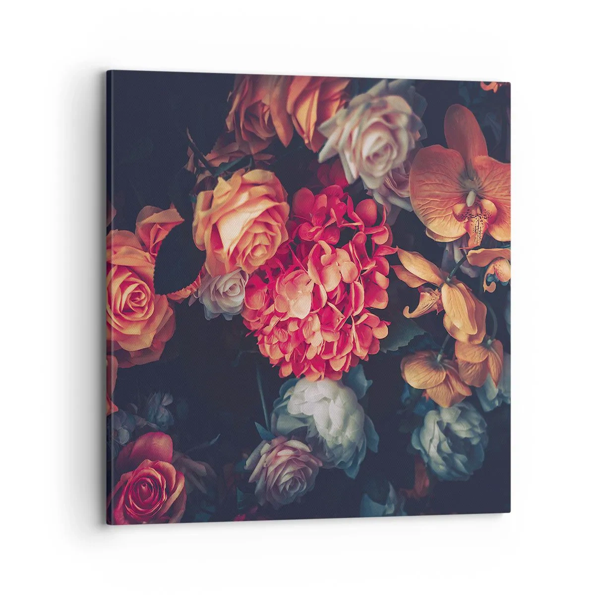 Canvastavla - Bild på duk - Som hos de holländska mästarna - 70x70 cm