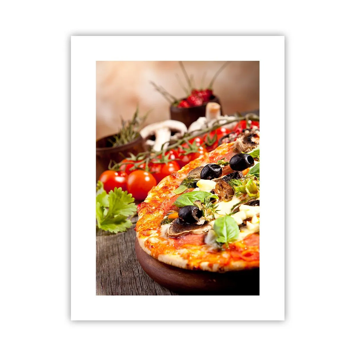 Affisch - Ingredienser ur jorden - 30x40 cm