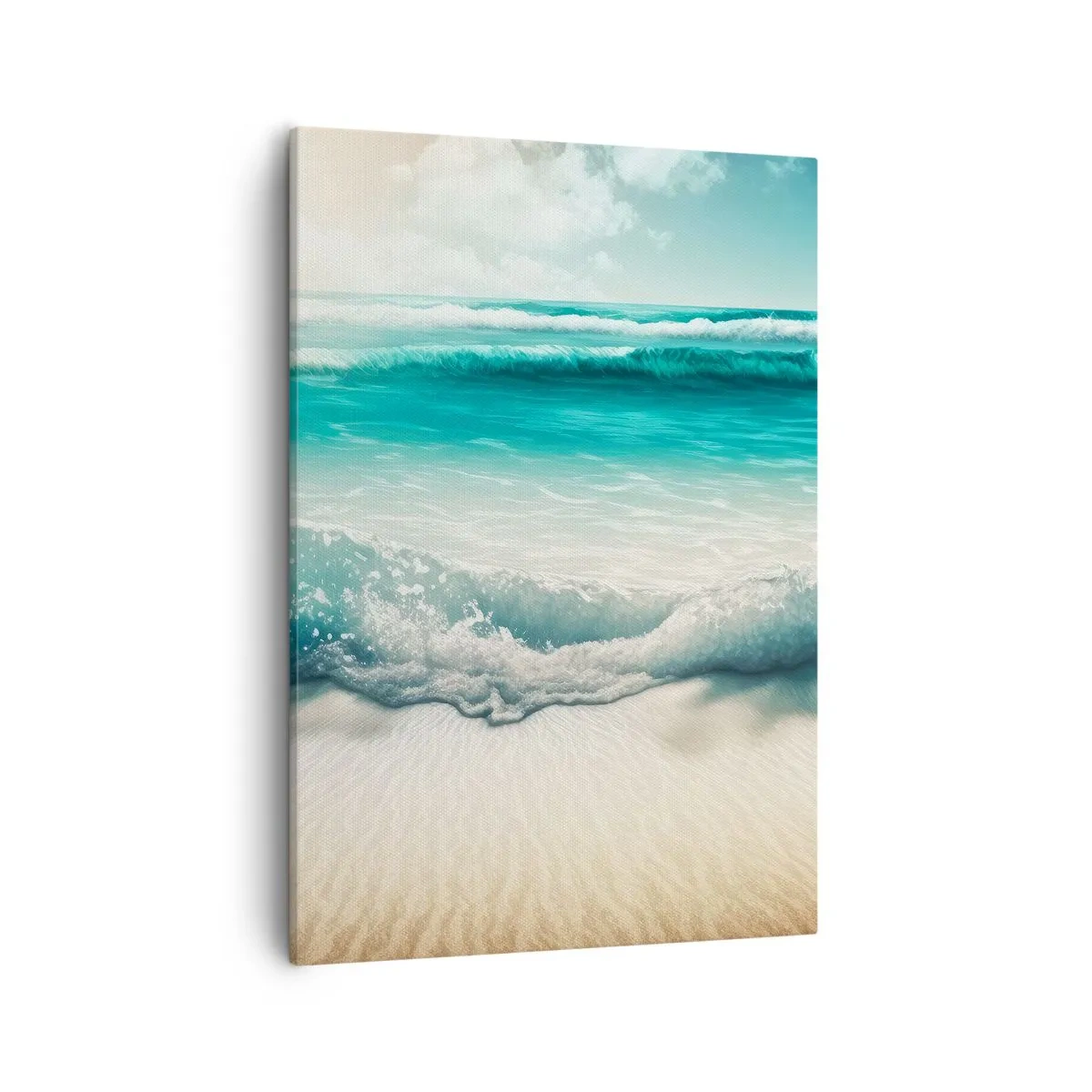 Canvastavla - Bild på duk - Lugnet i havet - 50x70 cm