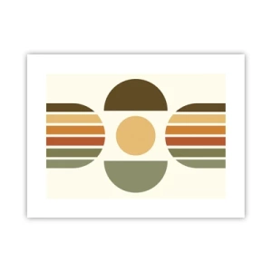 Affisch - I jordens färger - 40x30 cm