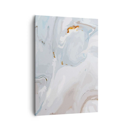 Canvastavla - Bild på duk - Utbuktande vithet - 50x70 cm