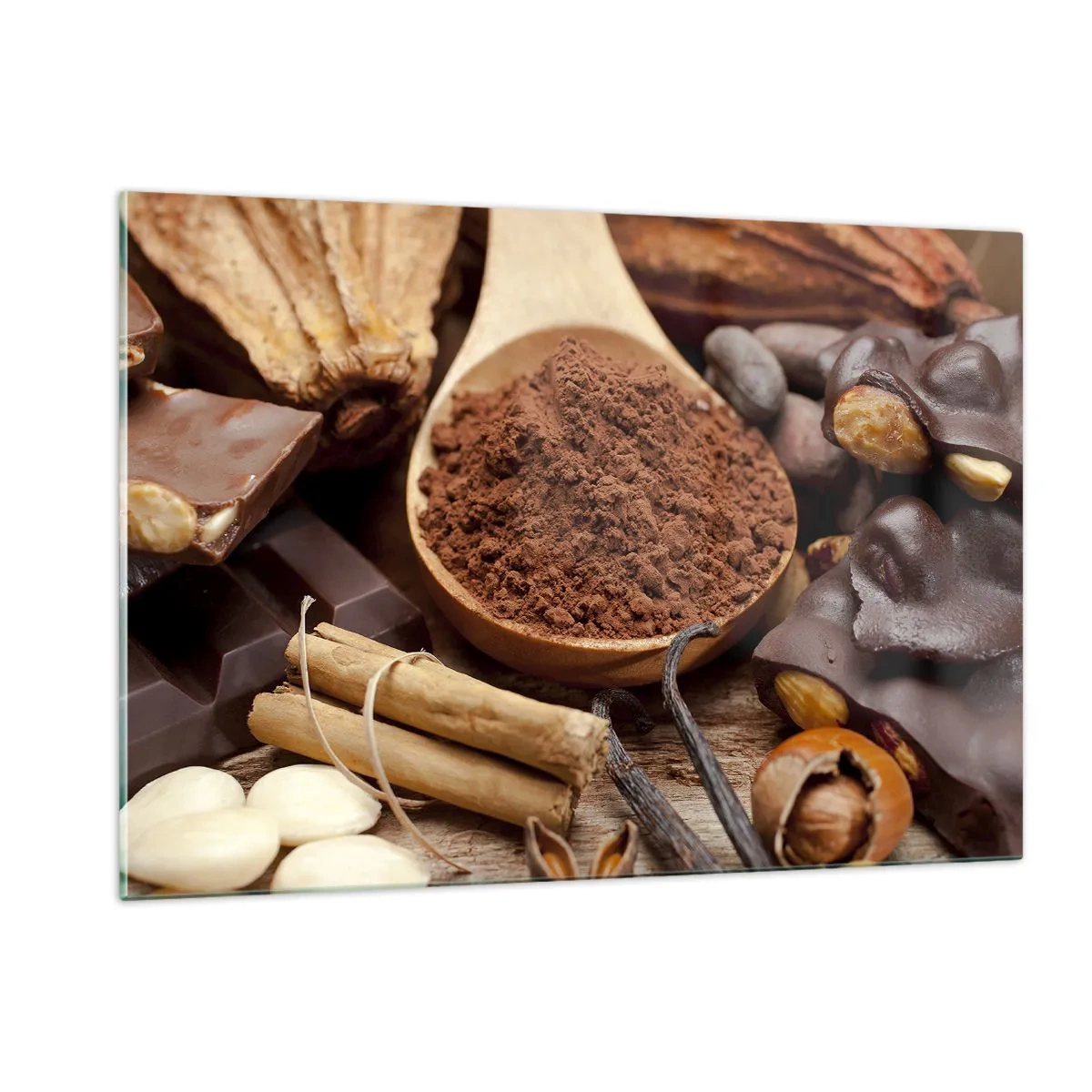 Glastavla - Bild på glas - Bäst för sorgen - 120x80 cm