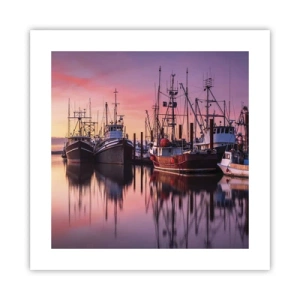 Affisch - Inför nästa dag - 40x40 cm