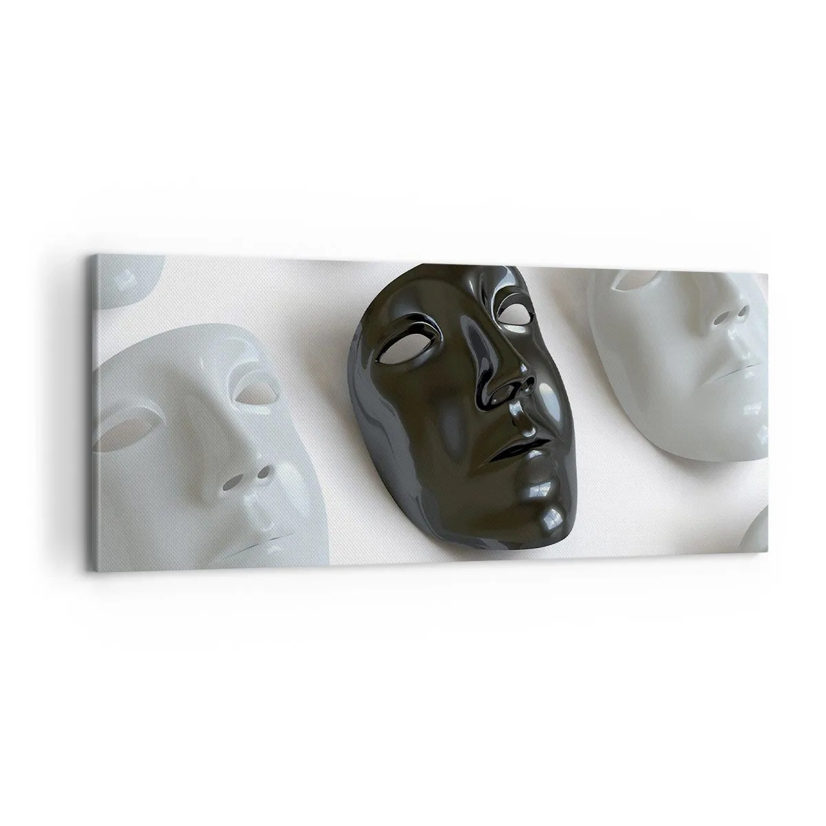 Canvastavla - Bild på duk - Hur kan man urskilja sig? - 100x40 cm
