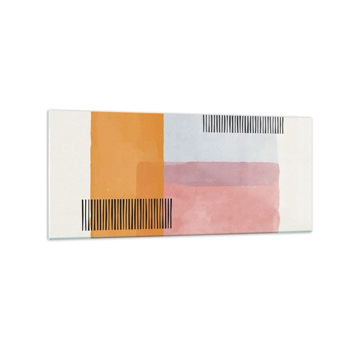 Glastavla - Bild på glas - Från hörna till hörna - 120x50 cm