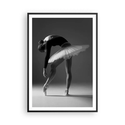 Affisch i svart ram - Bella ballerina - 70x100 cm