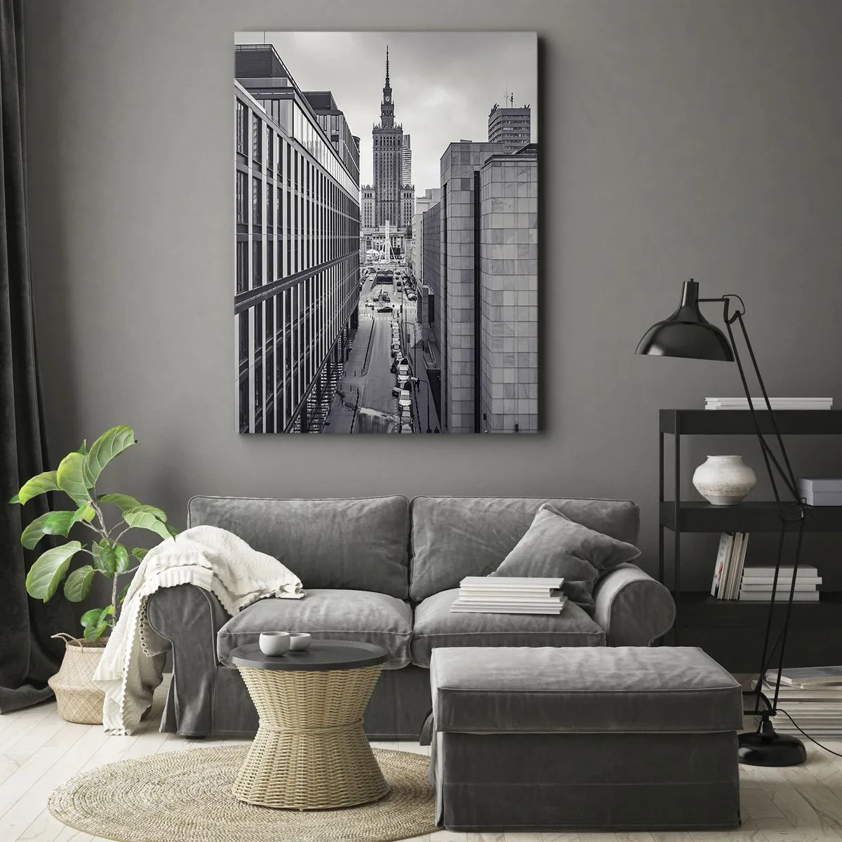 Canvastavla - Bild på duk - Warszawadalen - 50x70 cm