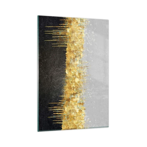 Glastavla - Bild på glas - Inåt och uppåt - 80x120 cm