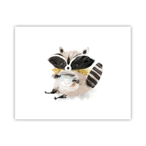 Affisch - Min vän tvättbjörn - 50x40 cm