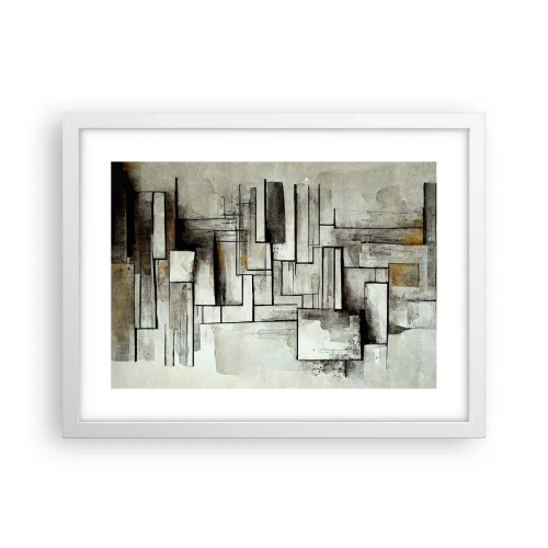 Affisch i vit ram - Kraften i enkelhet - 40x30 cm