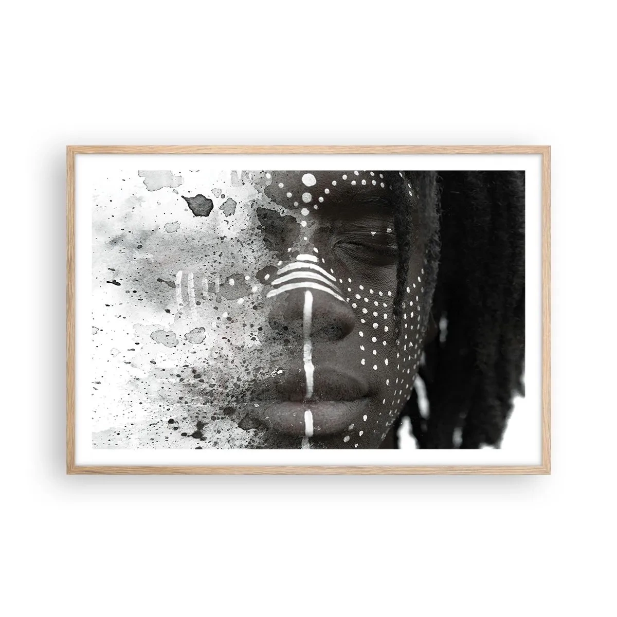 Affisch i ram av ljusek - Upptäck den ursprungliga andan - 91x61 cm