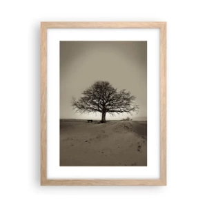 Affisch i ram av ljusek - Härifrån till evighet - 30x40 cm