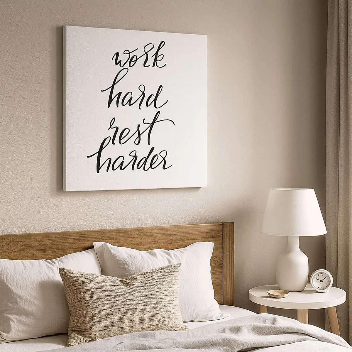 Canvastavla - Bild på duk - Livsbalans - 30x30 cm