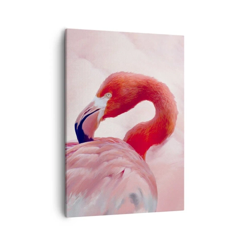 Canvastavla - Bild på duk - Fågelns skönhet - 50x70 cm