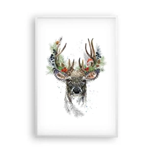 Affisch i vit ram - I högtidskläder - 61x91 cm